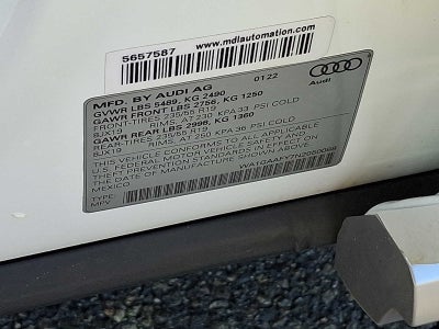 2022 Audi Q5 S line Premium 45 TFSI quattro