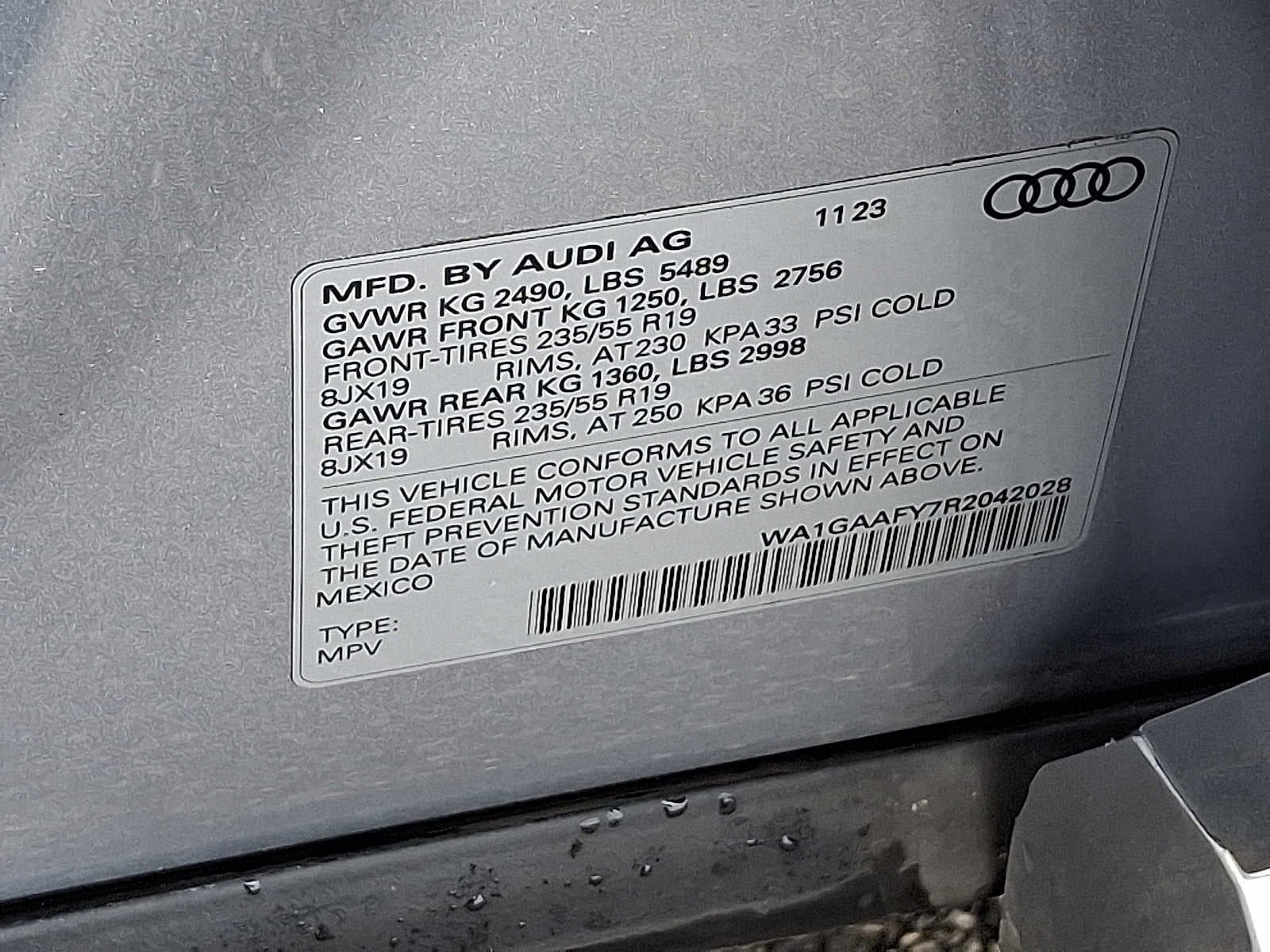 2024 Audi Q5 S line Premium 45 TFSI quattro