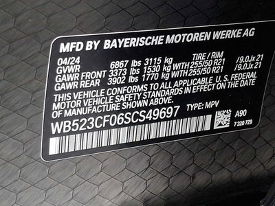 2025 BMW iX xDrive50 Sports Activity Vehicle