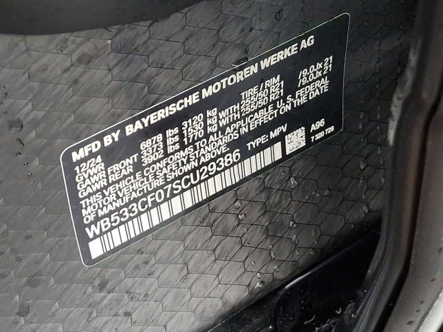 2025 BMW iX M60 Sports Activity Vehicle