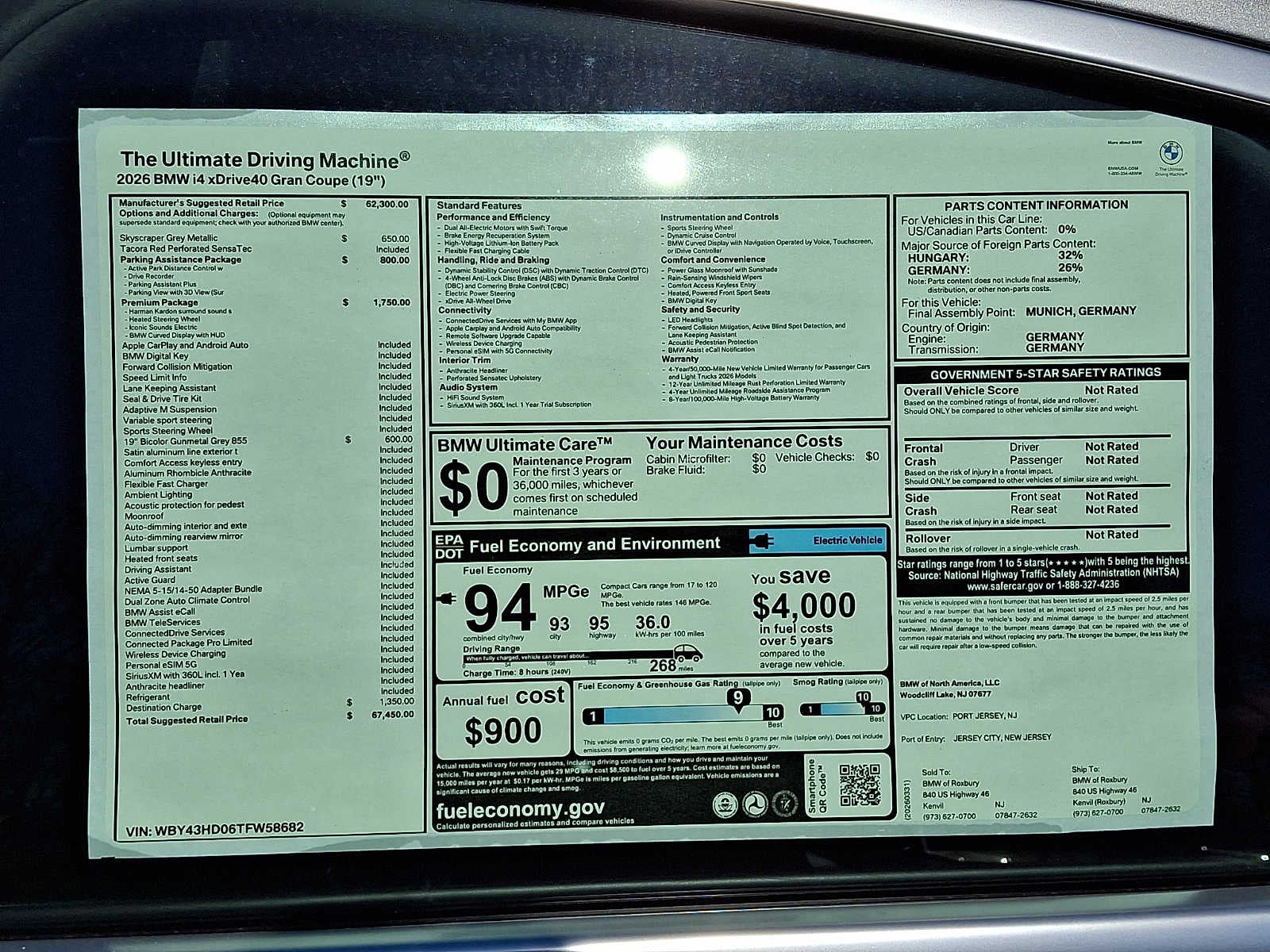 2026 BMW i4 xDrive40 Gran Coupe