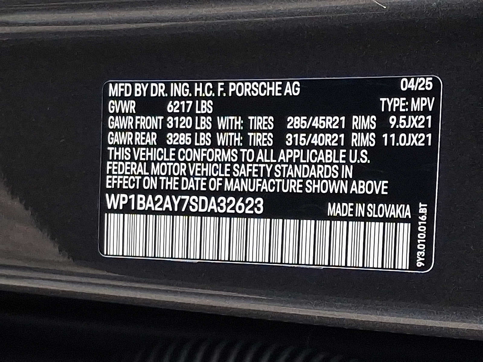 2025 Porsche Cayenne Coupe AWD