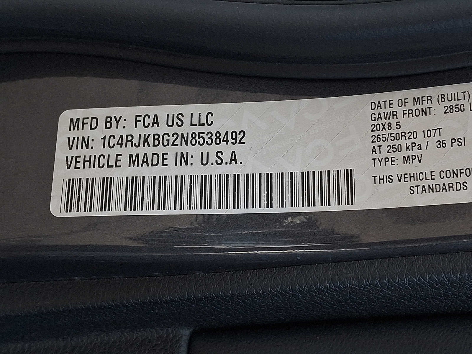 2022 Jeep Grand Cherokee L Limited 4x4