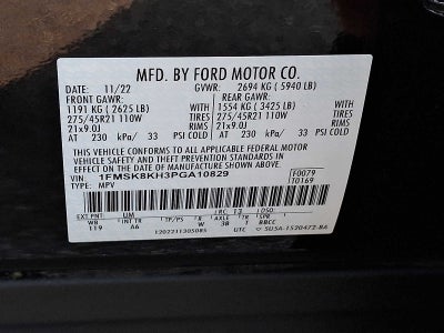 2023 Ford Explorer ST-Line 4WD