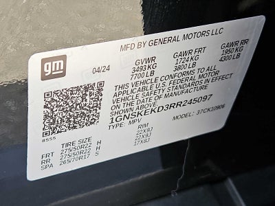 2024 Chevrolet Suburban 4WD 4dr RST