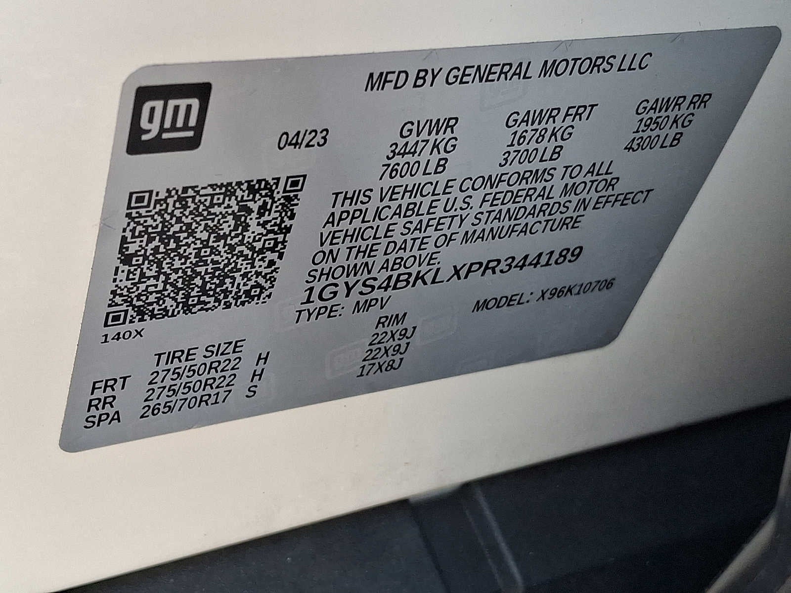 2023 Cadillac Escalade 4WD 4dr Premium Luxury