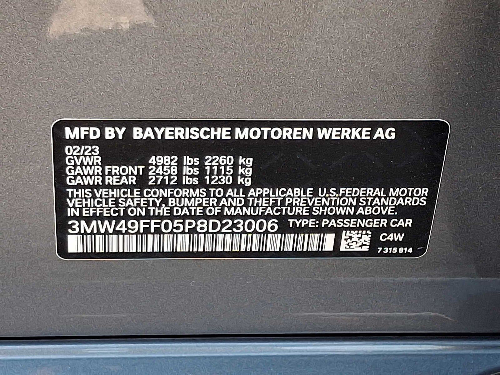 2023 BMW 3 Series M340i xDrive Sedan