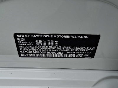 2023 BMW 3 Series 330i xDrive Sedan