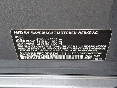 2023 BMW 3 Series 330i xDrive Sedan