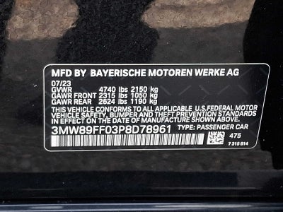 2023 BMW 3 Series 330i xDrive Sedan