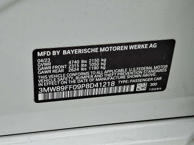 2023 BMW 3 Series 330i xDrive Sedan