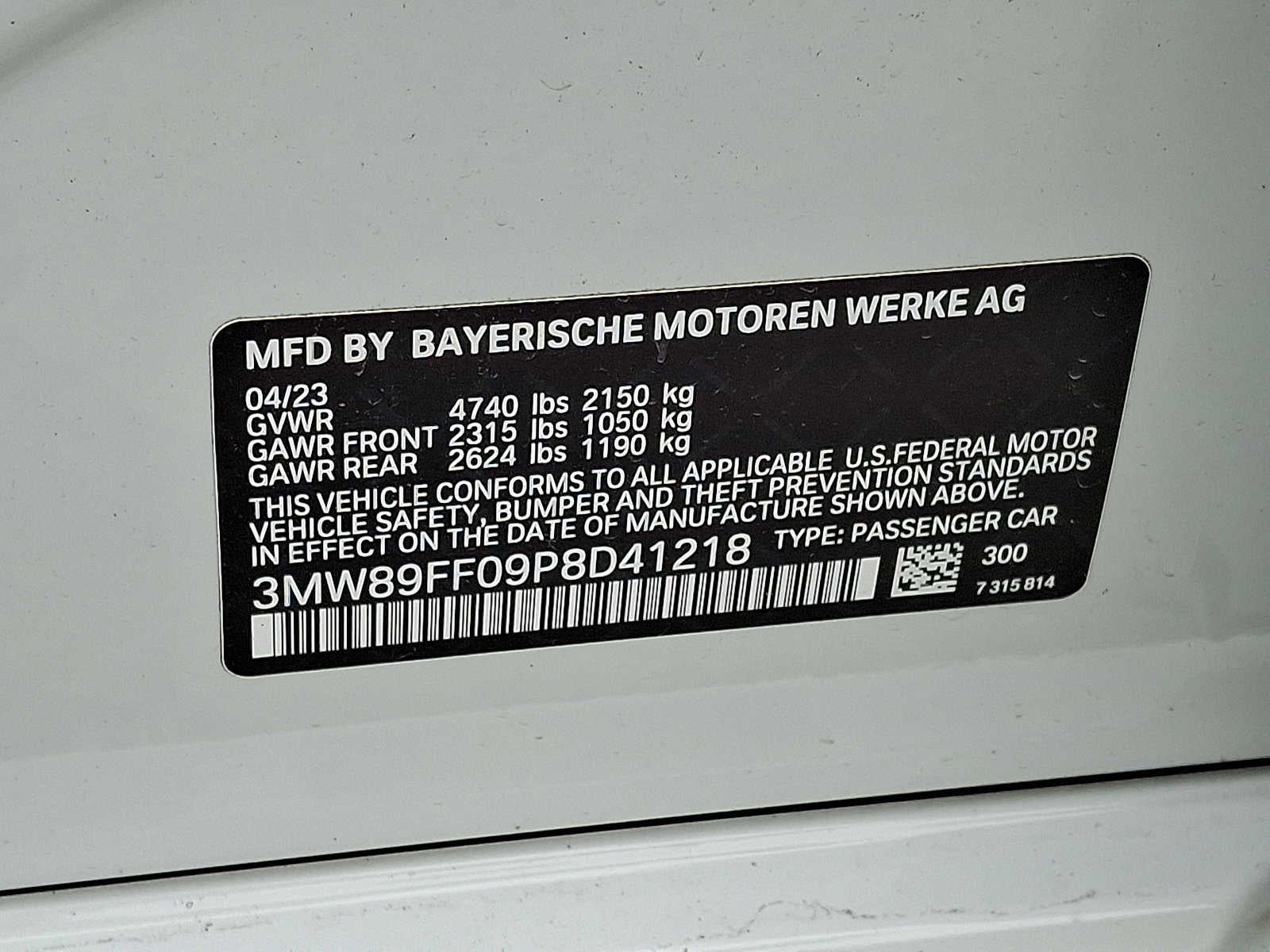 2023 BMW 3 Series 330i xDrive Sedan