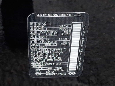 2022 INFINITI QX50 LUXE AWD