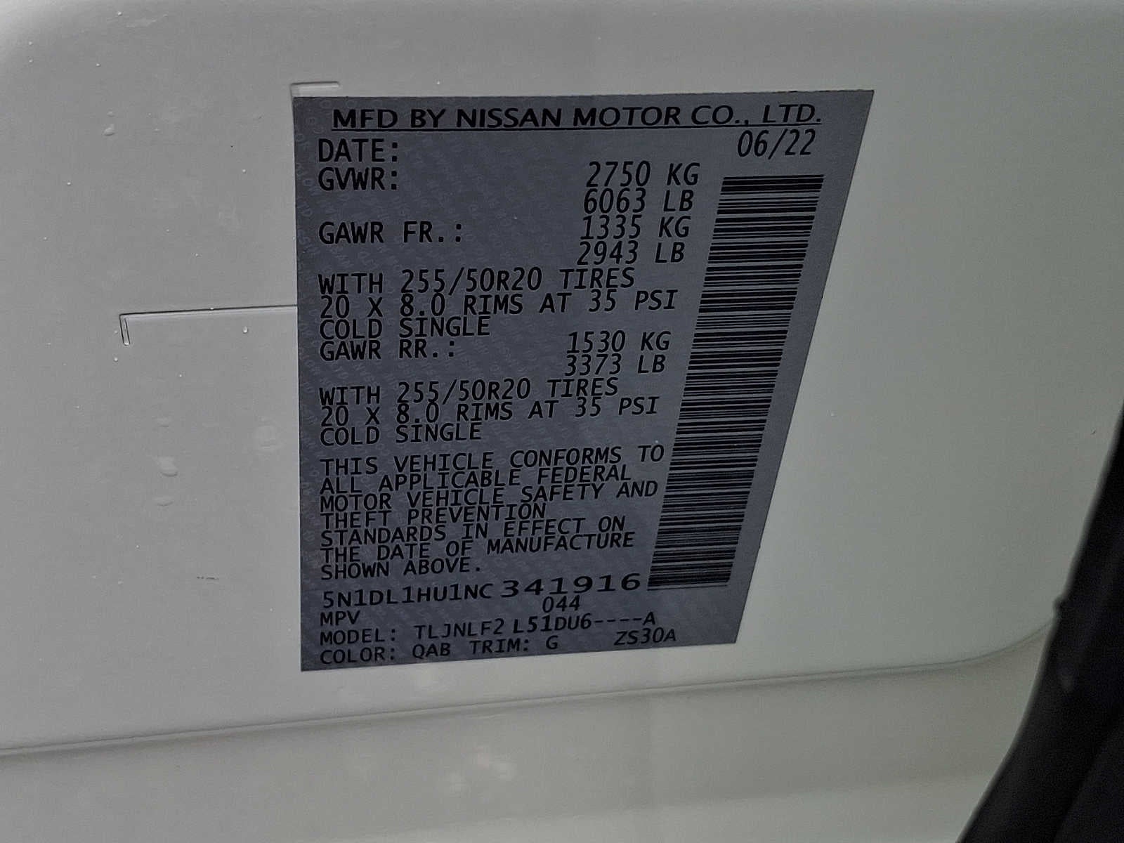 2022 INFINITI QX60 AUTOGRAPH AWD