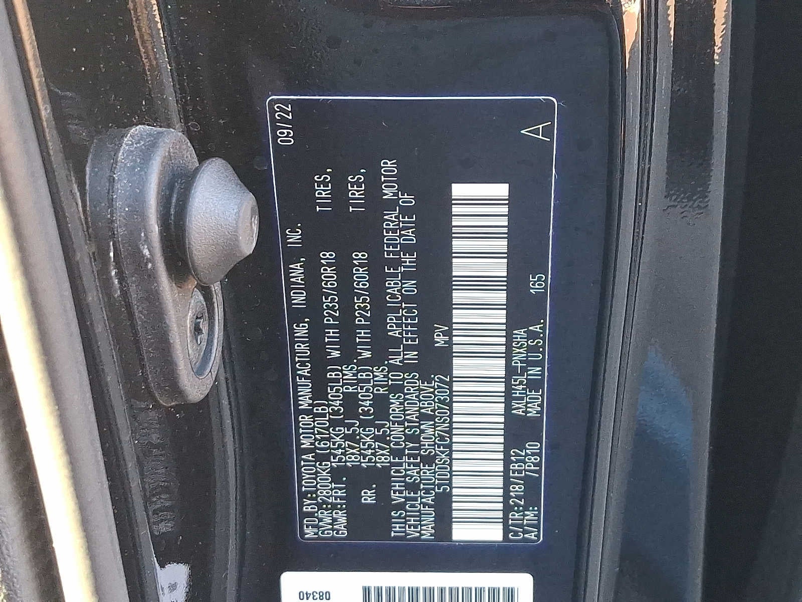 2022 Toyota Sienna XSE AWD 7-Passenger