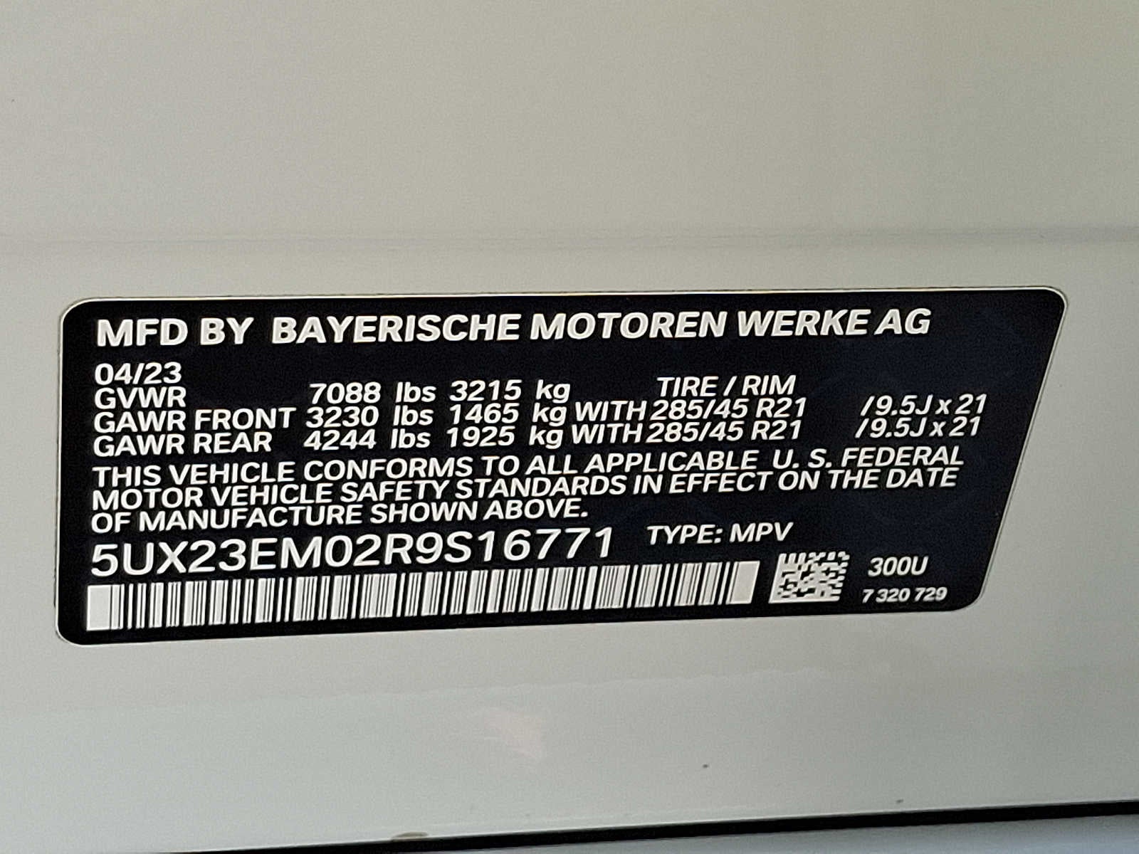 2024 BMW X7 xDrive40i Sports Activity Vehicle