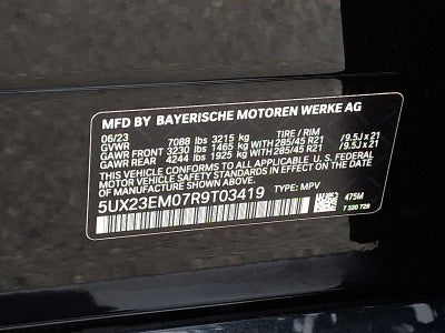 2024 BMW X7 xDrive40i Sports Activity Vehicle
