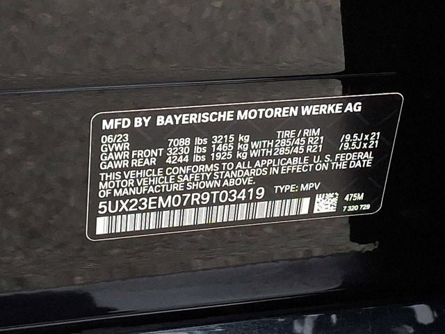 2024 BMW X7 xDrive40i Sports Activity Vehicle