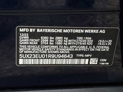 2024 BMW X5 xDrive40i Sports Activity Vehicle