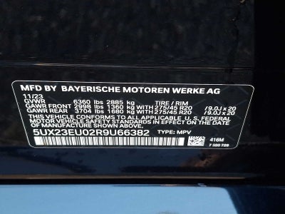 2024 BMW X5 xDrive40i Sports Activity Vehicle