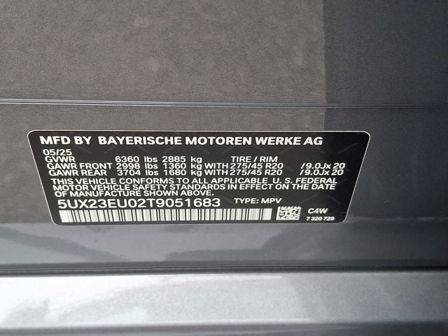 2026 BMW X5 xDrive40i Sports Activity Vehicle