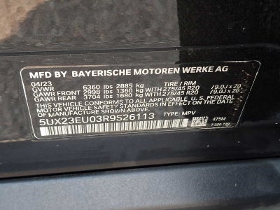 2024 BMW X5 xDrive40i Sports Activity Vehicle