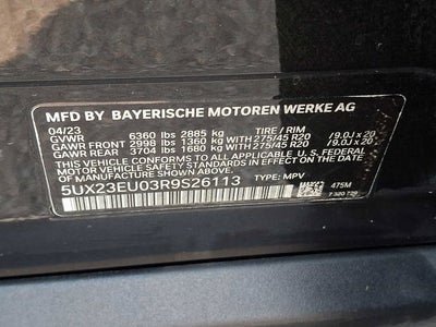 2024 BMW X5 xDrive40i Sports Activity Vehicle