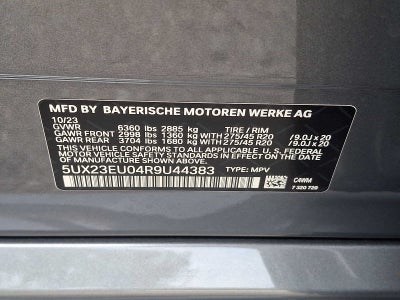 2024 BMW X5 xDrive40i Sports Activity Vehicle