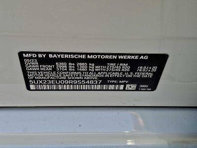 2024 BMW X5 xDrive40i Sports Activity Vehicle