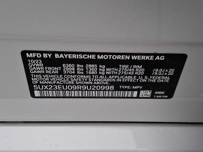 2024 BMW X5 xDrive40i Sports Activity Vehicle