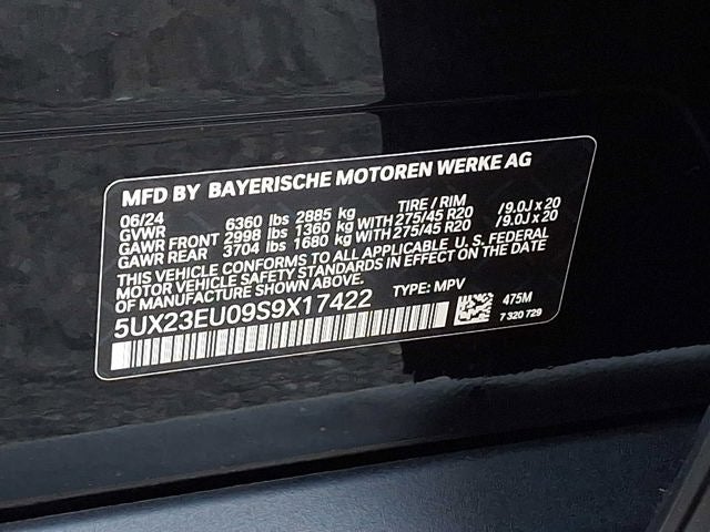 2025 BMW X5 xDrive40i Sports Activity Vehicle