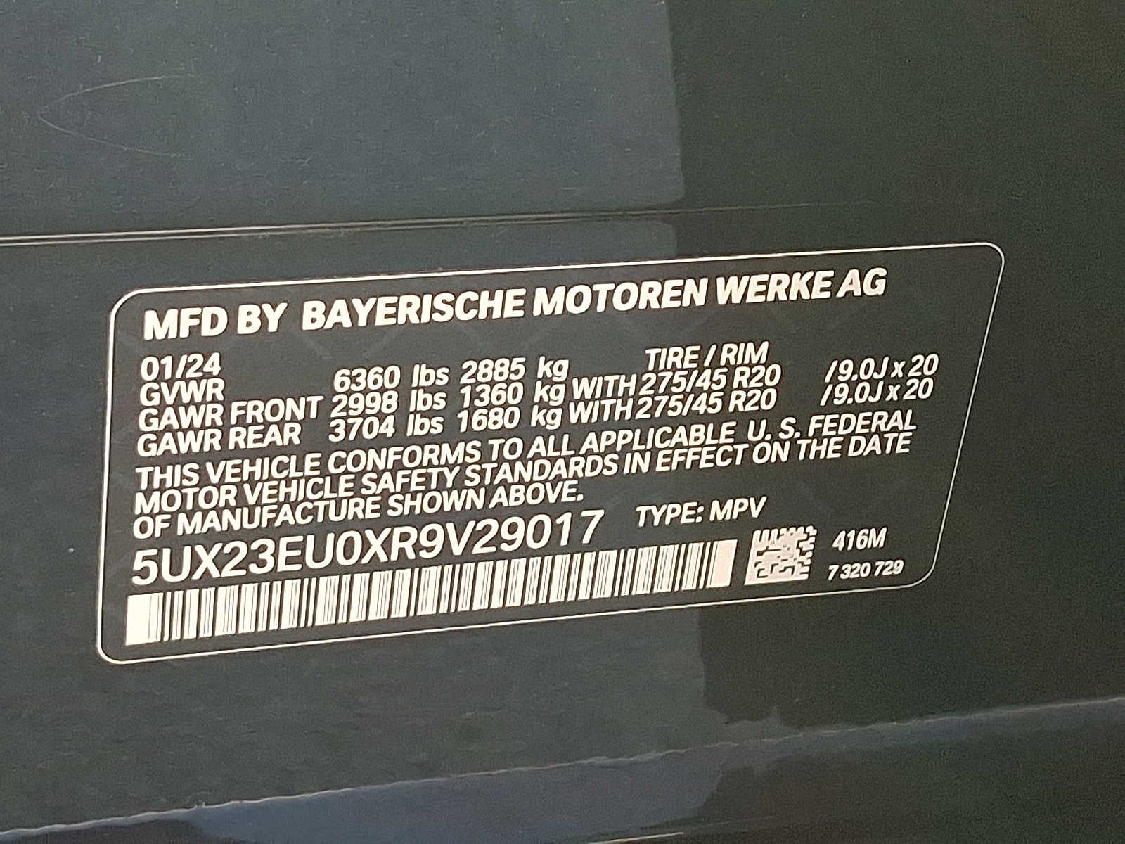 2024 BMW X5 xDrive40i Sports Activity Vehicle