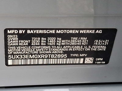 2024 BMW X7 M60i Sports Activity Vehicle