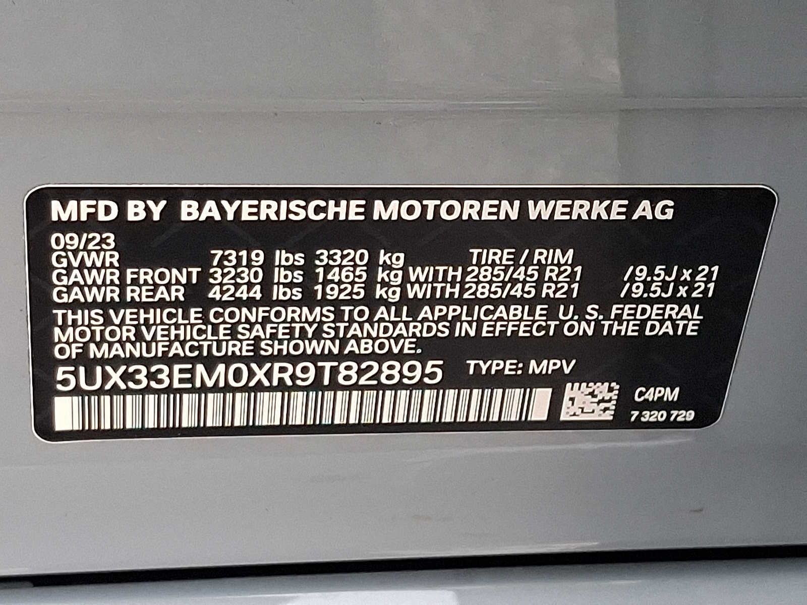 2024 BMW X7 M60i Sports Activity Vehicle