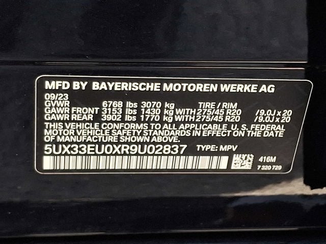 2024 BMW X5 M60i Sports Activity Vehicle