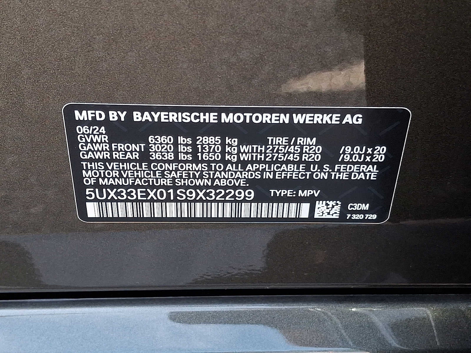 2025 BMW X6 xDrive40i Sports Activity Coupe