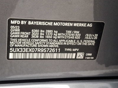 2024 BMW X6 xDrive40i Sports Activity Coupe