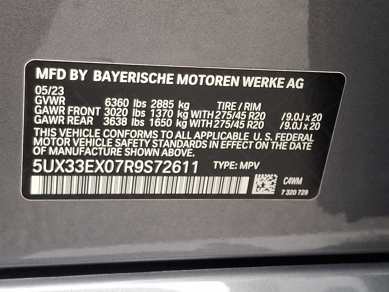 2024 BMW X6 xDrive40i Sports Activity Coupe