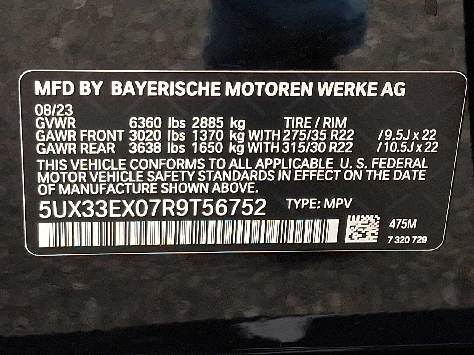 2024 BMW X6 xDrive40i Sports Activity Coupe