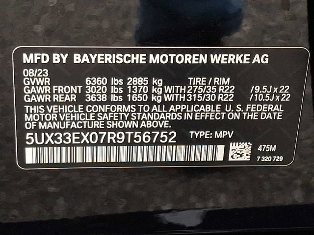 2024 BMW X6 xDrive40i Sports Activity Coupe