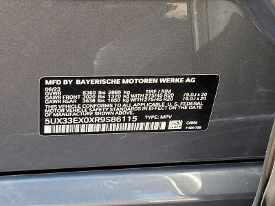 2024 BMW X6 xDrive40i Sports Activity Coupe