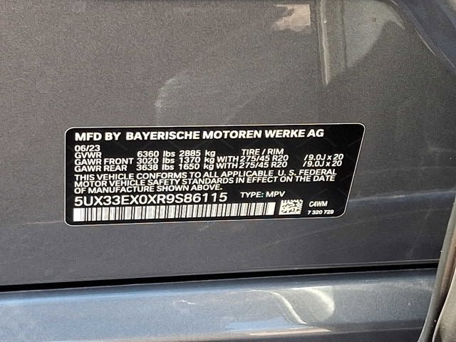 2024 BMW X6 xDrive40i Sports Activity Coupe