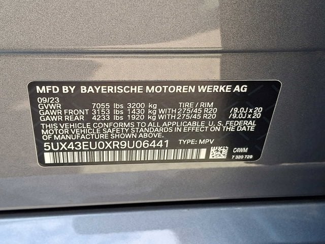 2024 BMW X5 xDrive50e Plug-In Hybrid