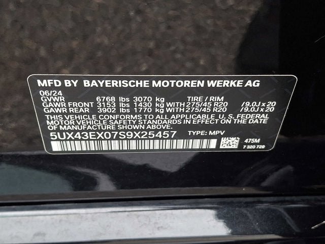 2025 BMW X6 M60i Sports Activity Coupe