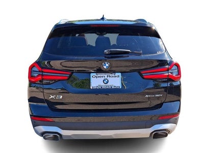 2023 BMW X3 xDrive30i Sports Activity Vehicle