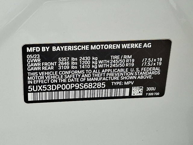 2023 BMW X3 xDrive30i Sports Activity Vehicle