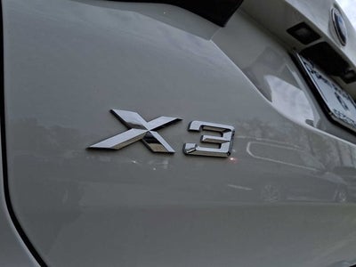2024 BMW X3 xDrive30i Sports Activity Vehicle