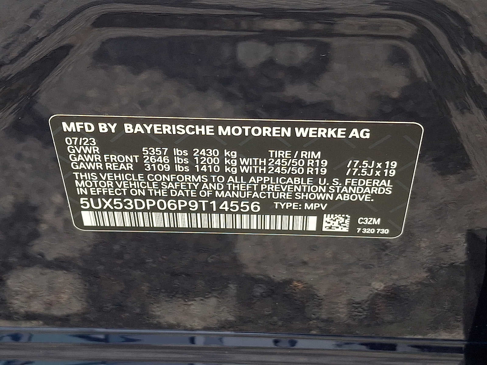 2023 BMW X3 xDrive30i Sports Activity Vehicle