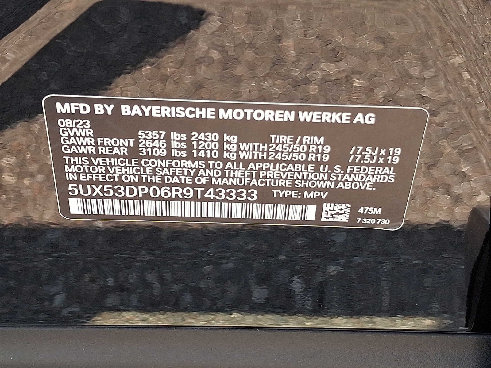 2024 BMW X3 xDrive30i Sports Activity Vehicle