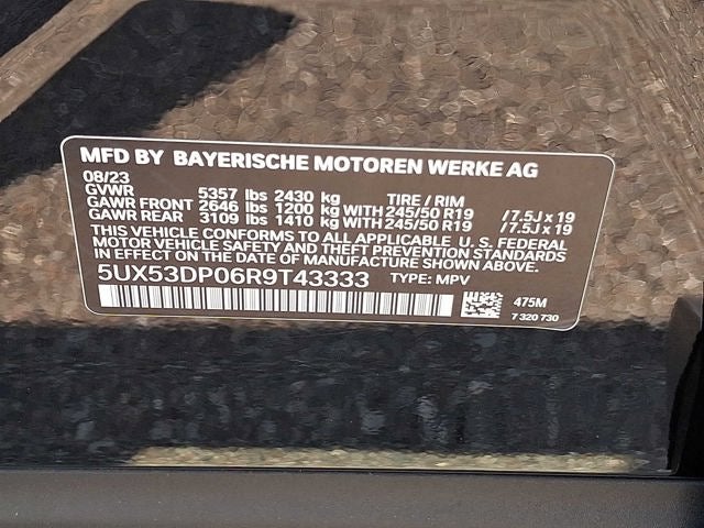 2024 BMW X3 xDrive30i Sports Activity Vehicle